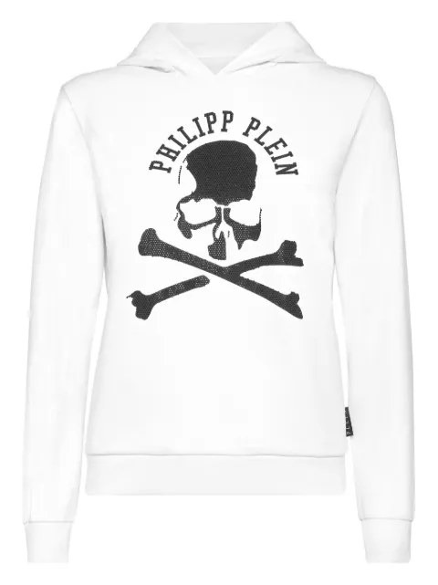 Philipp Plein Junior هودي بطبعة جمجمة وعظام