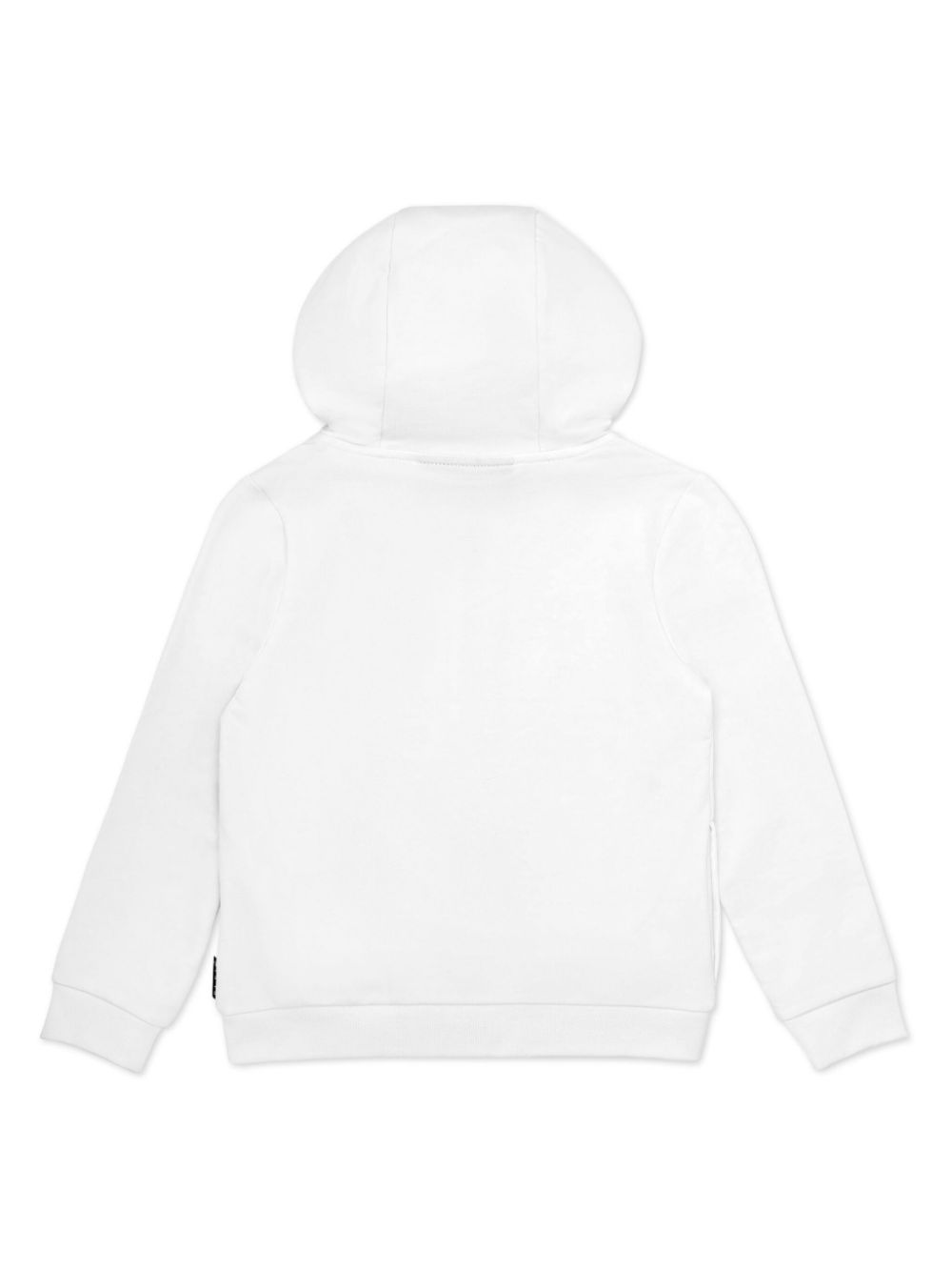 Philipp Plein Junior smile-print hoodie - Wit