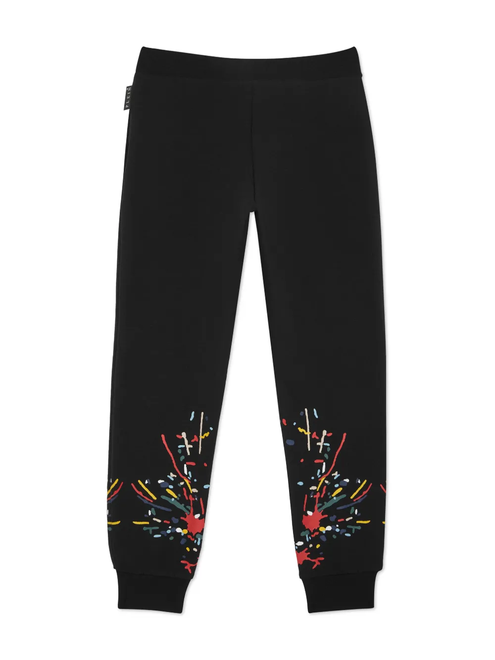 Philipp Plein Junior paint splatter-print trousers | Boys Casual Trousers | Image 2