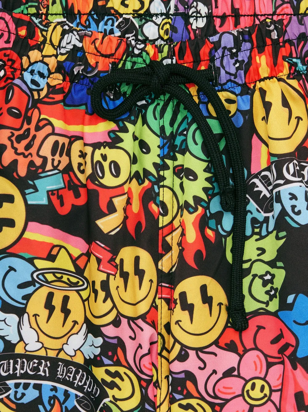 Philipp Plein Junior Zwembroek met print Rood