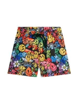 Philipp Plein Junior Swim Shorts Trunks Shop Designer Kidswear on FARFETCH