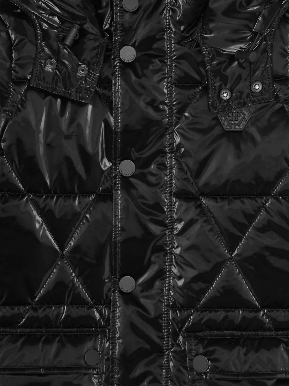 Philipp Plein Junior Hexagon jack Zwart