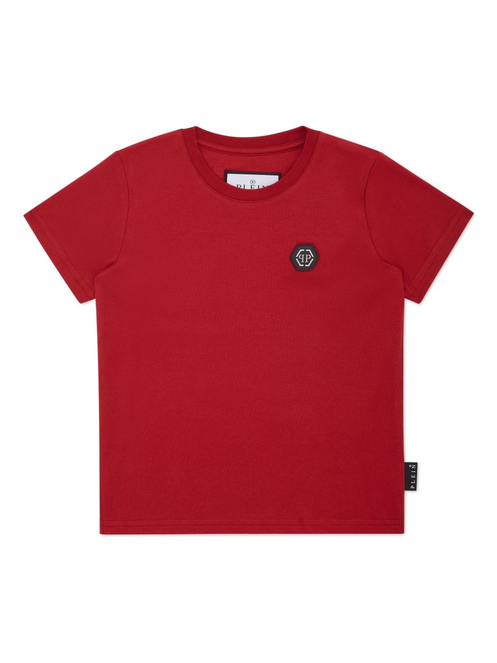 Philipp Plein Junior T-shirt met logo Rood