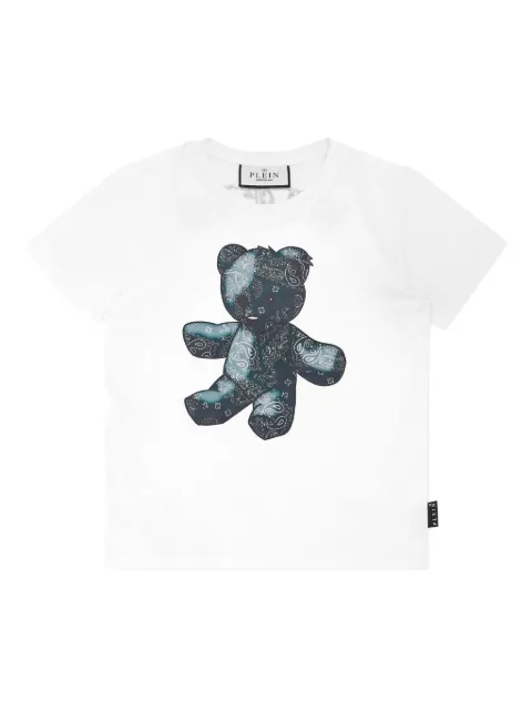 Philipp Plein Junior Teddy Bear T-shirt