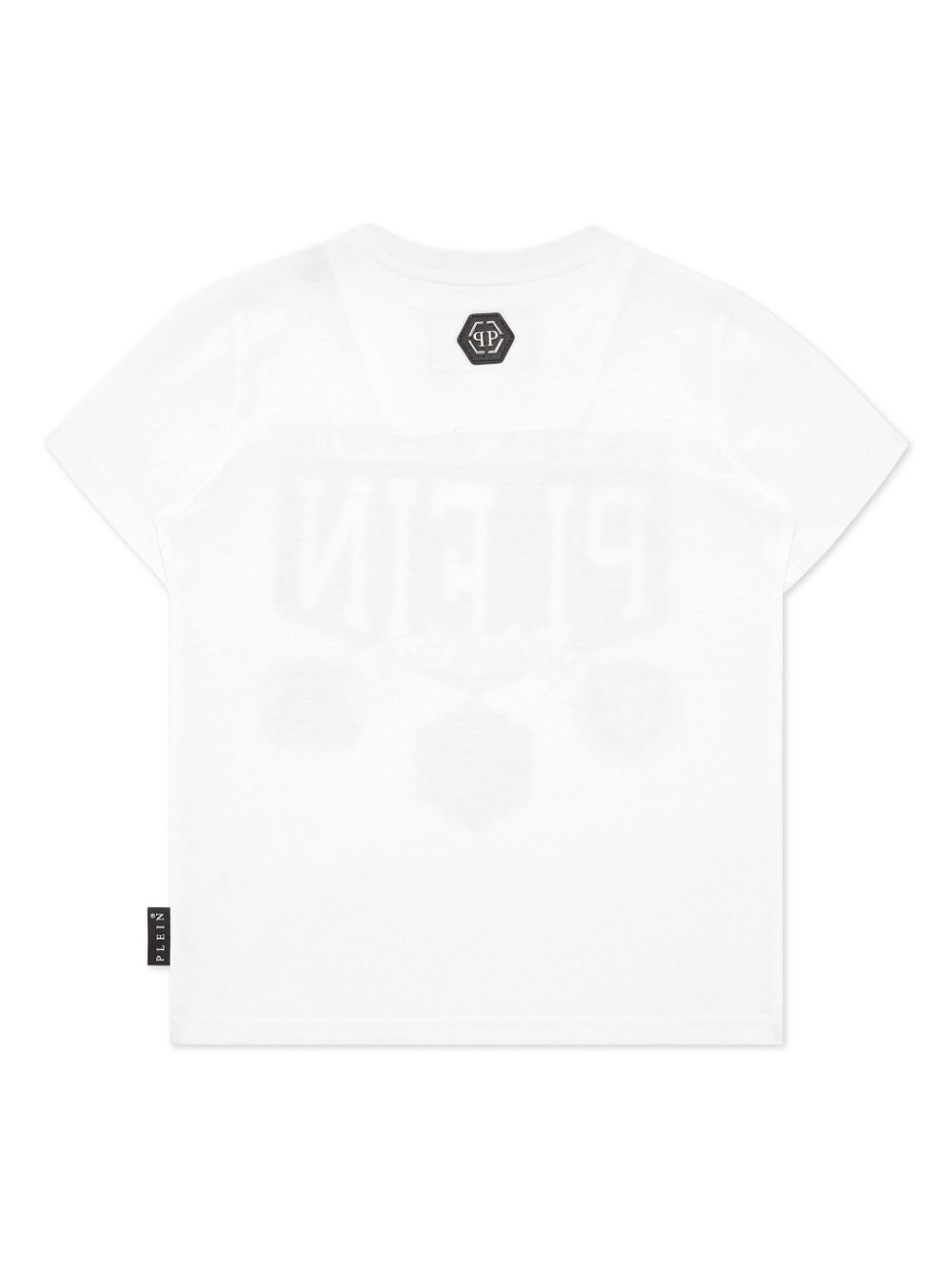 Philipp Plein Junior slogan-print T-shirt - White