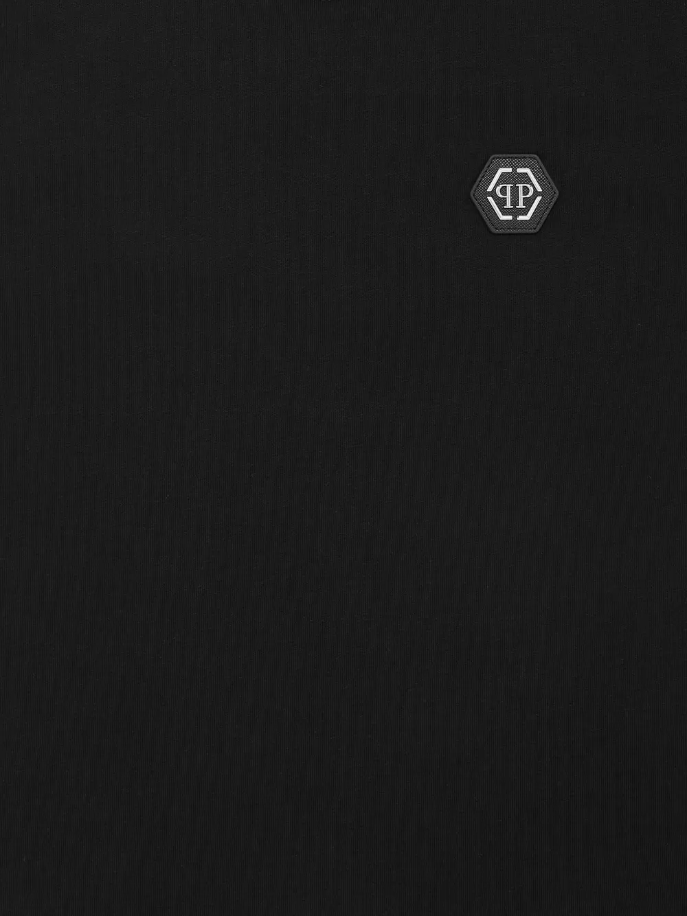 Philipp Plein Junior Gothic Plein T-shirt Zwart