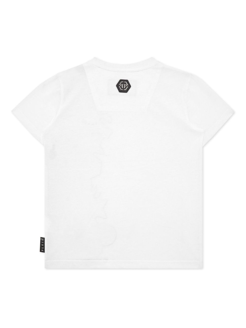 Philipp Plein Junior smile-print T-shirt - White