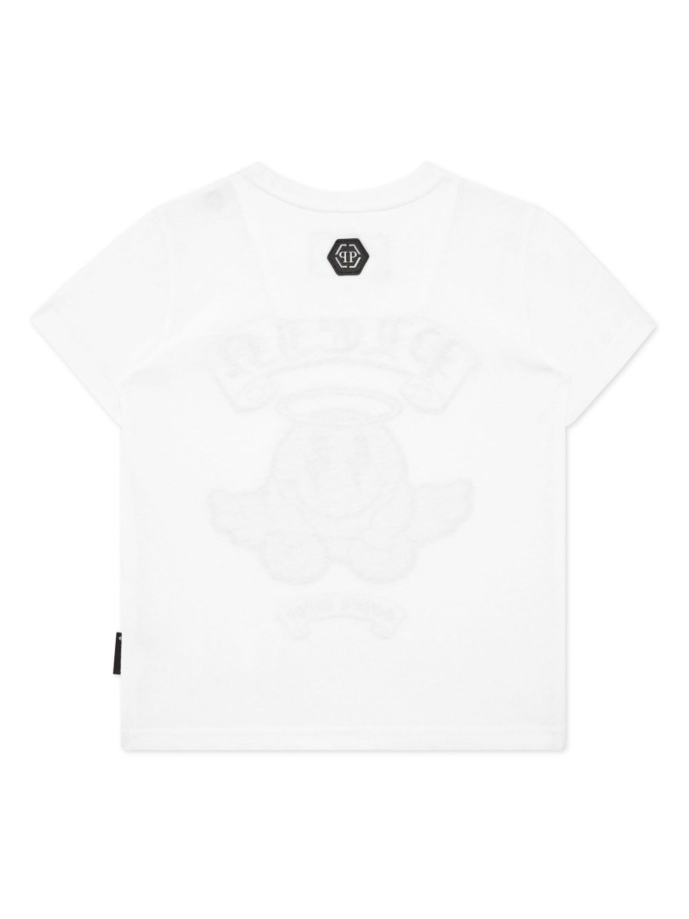 Philipp Plein Junior smile-print T-shirt - White