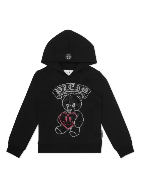 Philipp Plein Junior هودي بطبعة تيدي