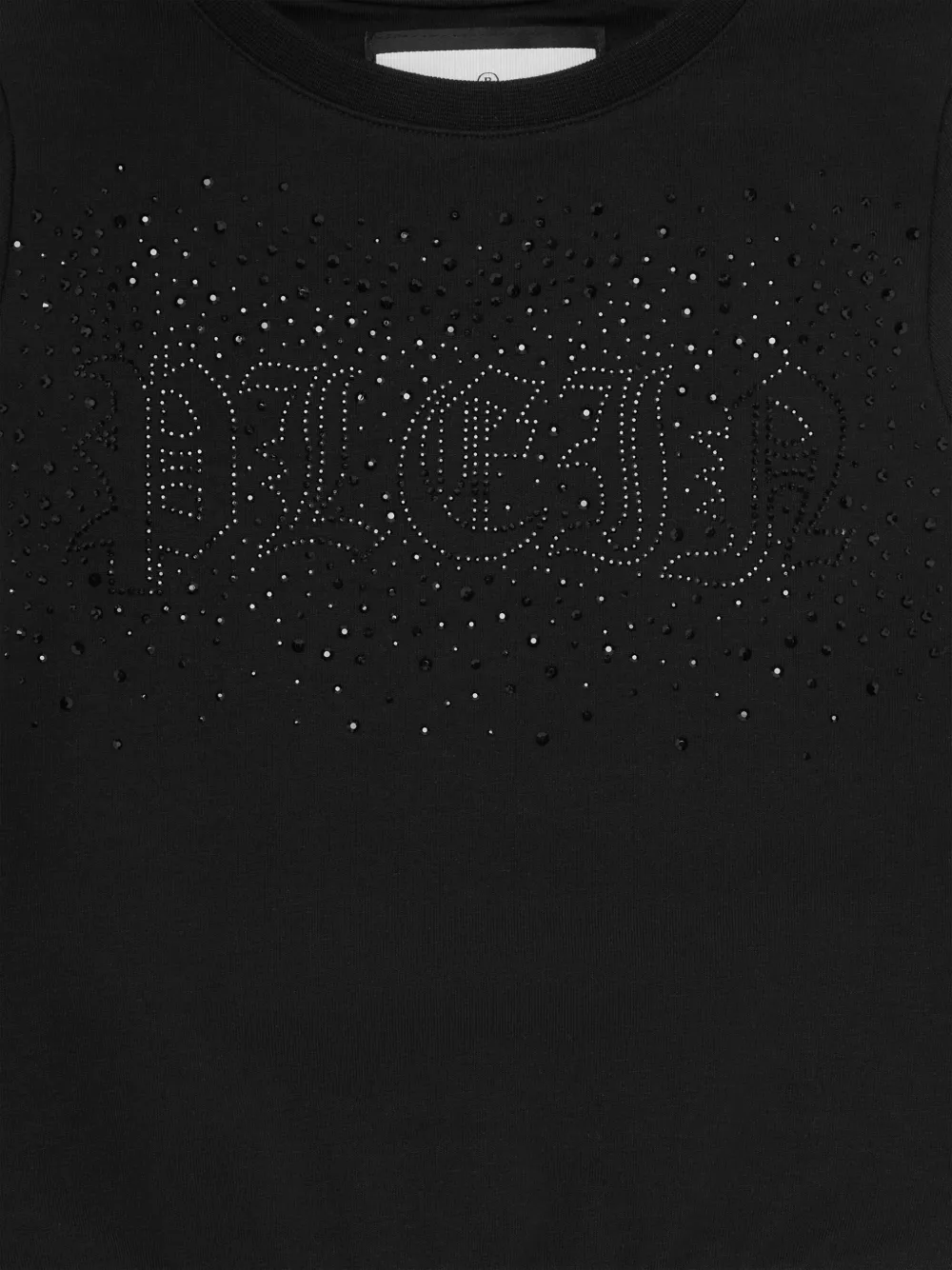 Philipp Plein Junior Sweater met logo Zwart