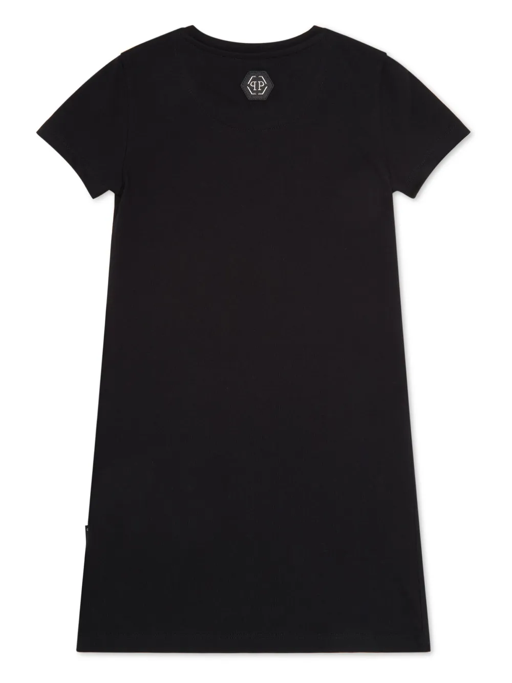 Philipp Plein Junior Teddy Smile jurk Zwart