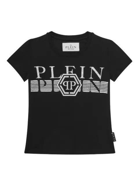 Philipp Plein Junior embellished crew-neck T-shirt