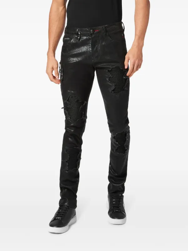 Philipp Plein Rock Star ジーンズ | ブラック | FARFETCH JP