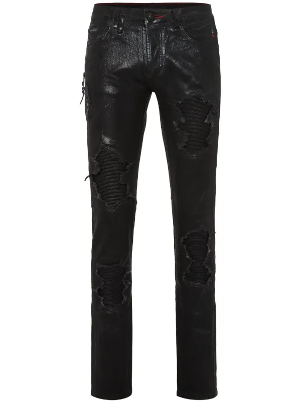 Philipp Plein Rock Star ジーンズ | ブラック | FARFETCH JP