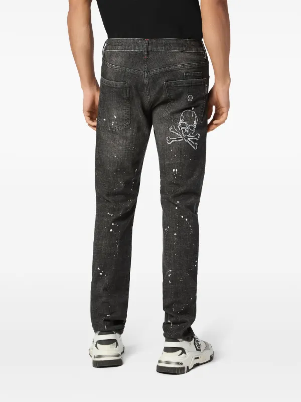 Philipp Plein Skull&Bones Jeans | Grey | FARFETCH