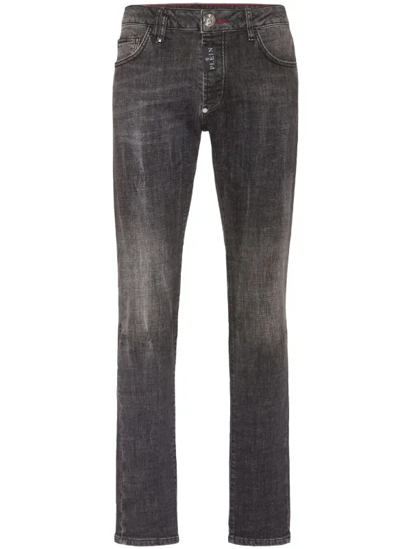 Philipp Plein Skinny Jeans Grey FARFETCH IN