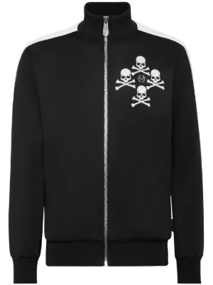 Palm Angels Pax Los Angeles Times News-print Cotton Jacket | Black