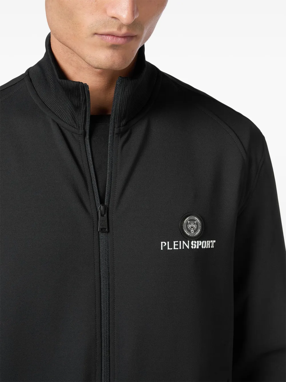 Plein Sport Jogging trainingsjack Zwart