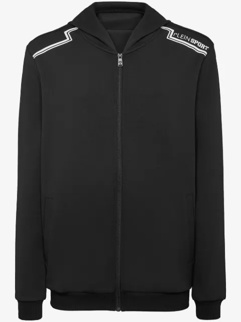Plein Sport hoodie à fermeture zippée
