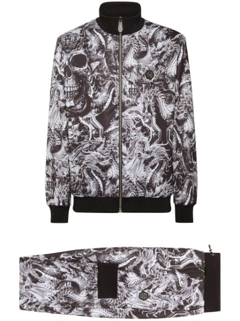 Philipp Plein Dragon Skull-print tracksuit (set of two) Men