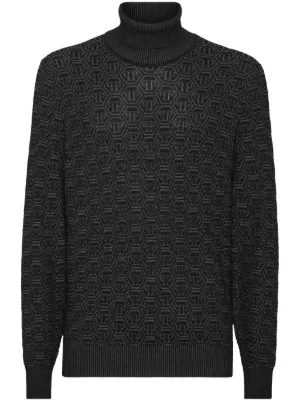 Saint Laurent サンローラン ケーブルニット セーター | グレー