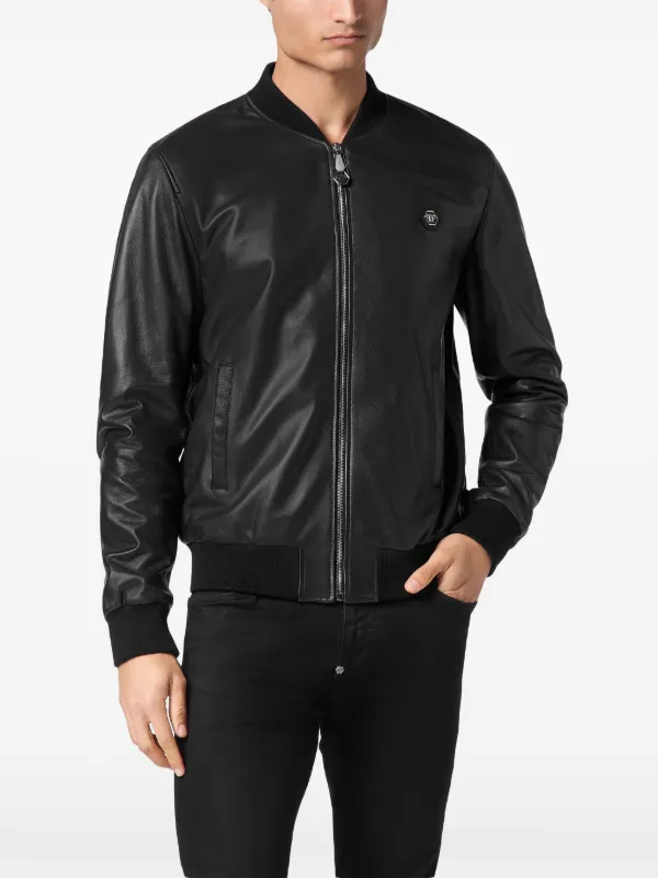 philipp pleinレザー ジャケット L size Philipp Plein レザージャケット | ブラック | FARFETCH JP