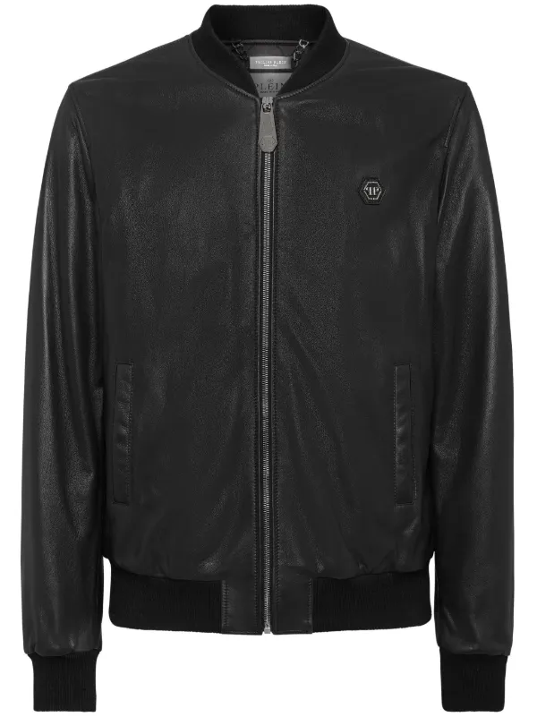 philipp pleinレザー ジャケット L size Philipp Plein レザージャケット | ブラック | FARFETCH JP