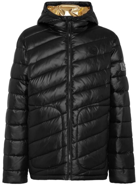 Plein Sport hooded puffer jacket