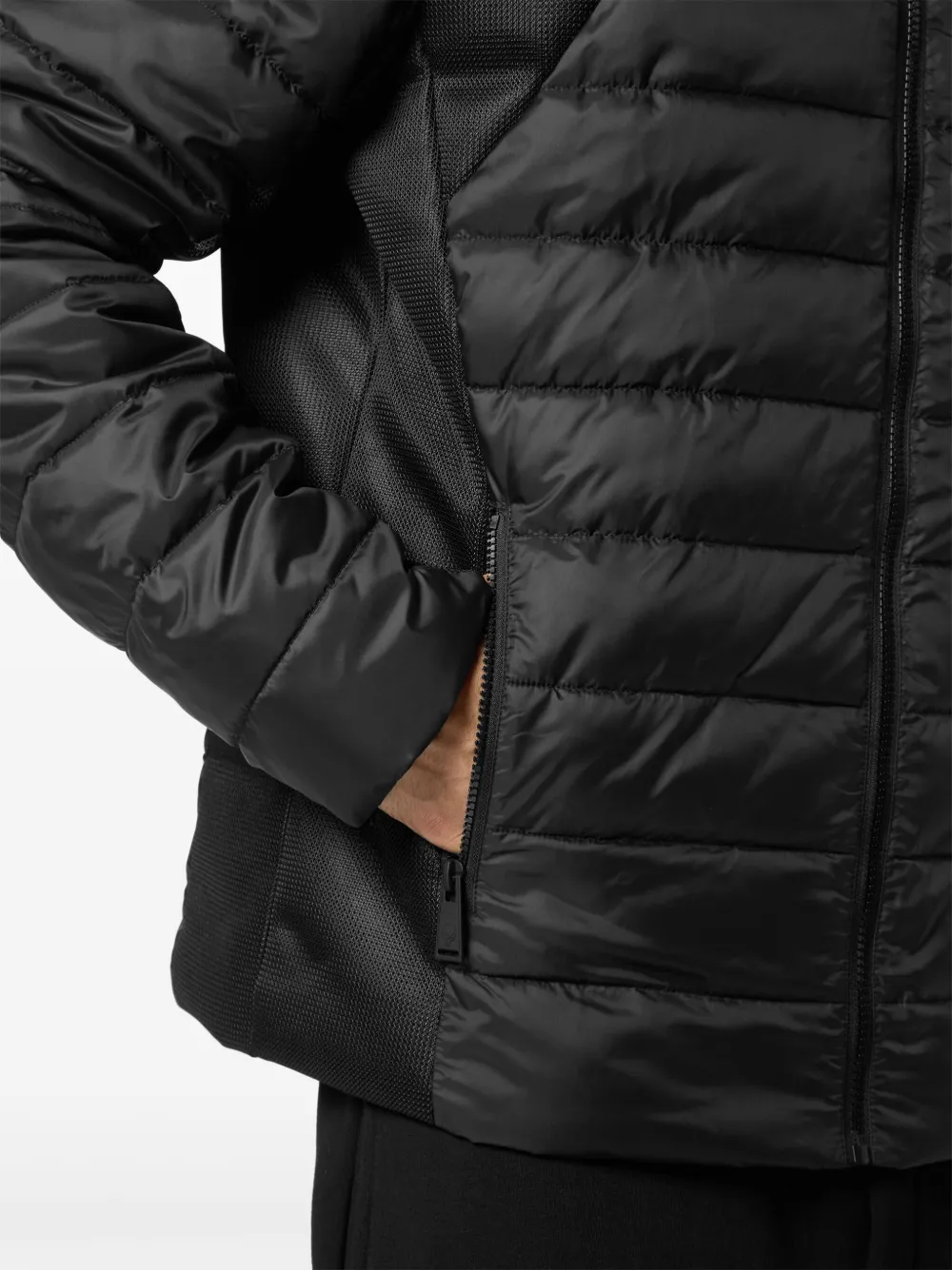 Plein Sport Donsjack met capuchon Zwart