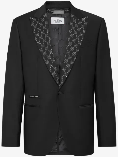 Philipp Plein blazer con monograma