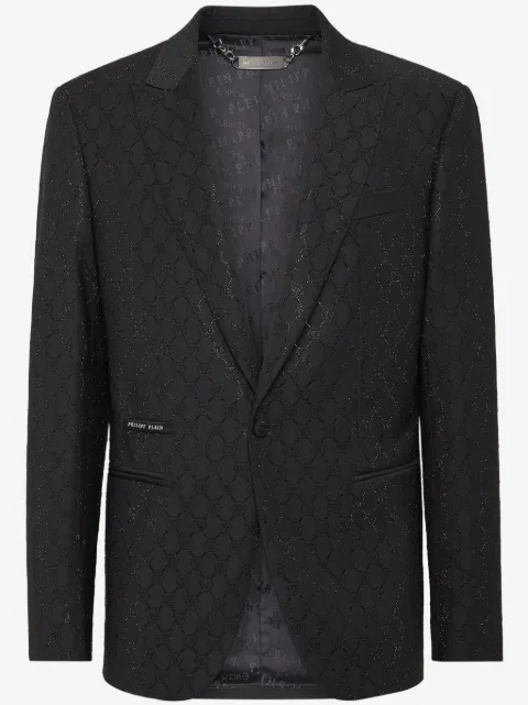 Philipp Plein blazer con monograma