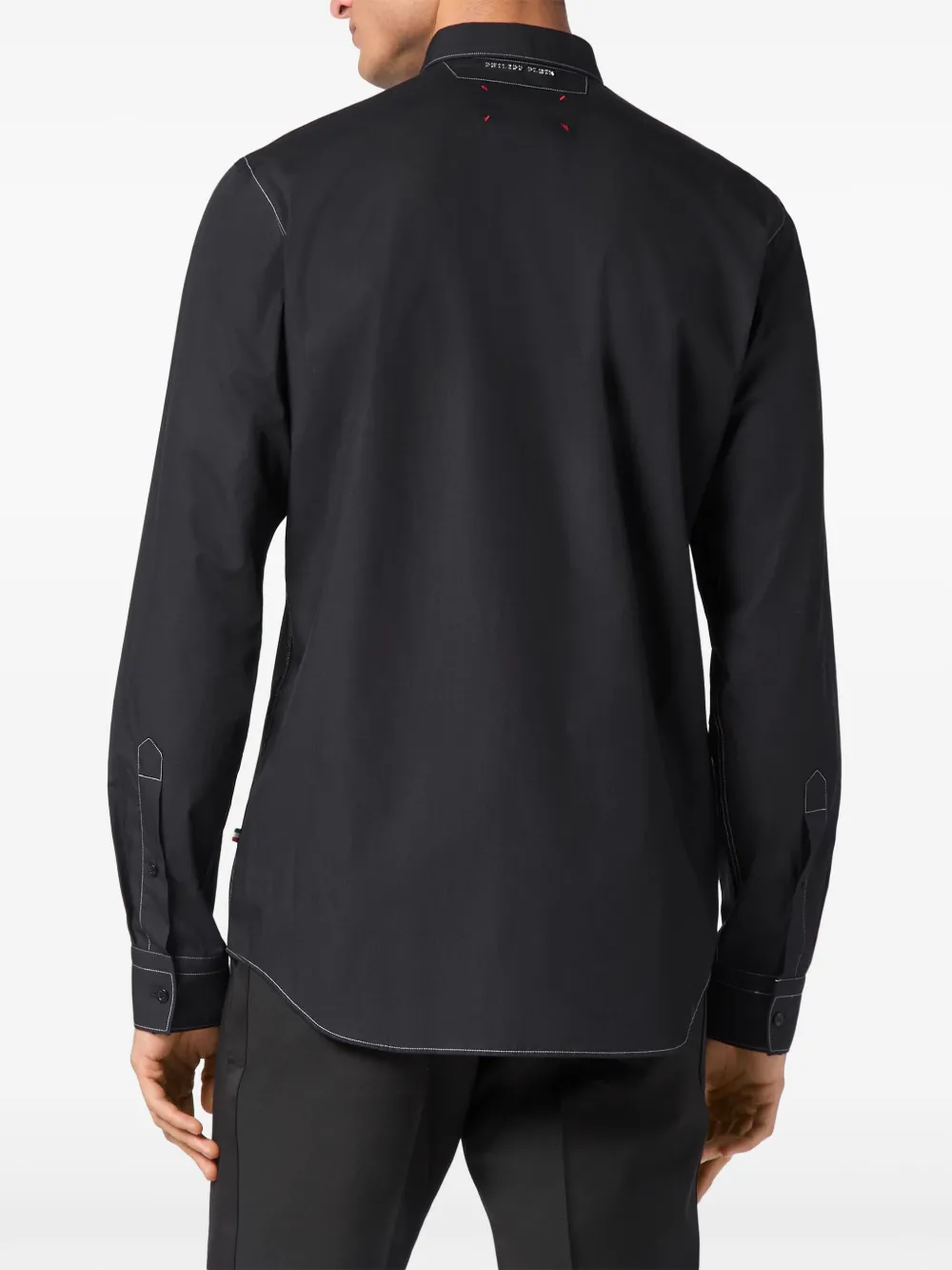 Philipp Plein Sugar Daddy overhemd Zwart