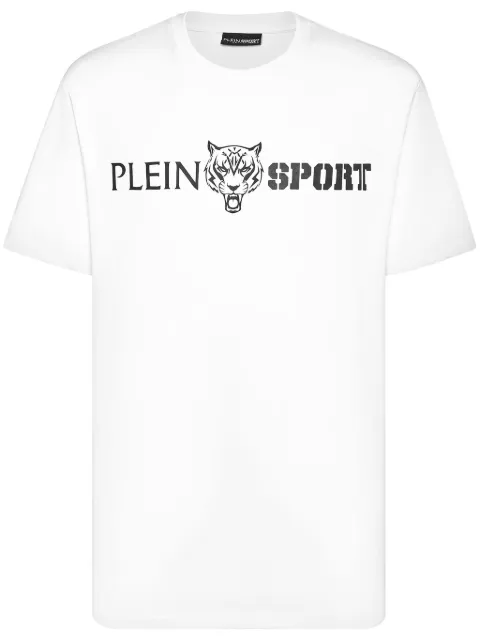 Plein Sport logo-print cotton T-shirt