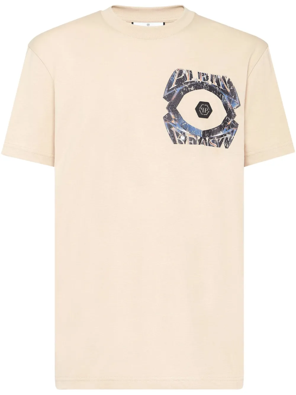 Philipp Plein Eagle-print T-Shirt | Neutrals | Image 1