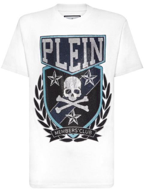 Philipp Plein Patch Skull&Bones T-shirt Men