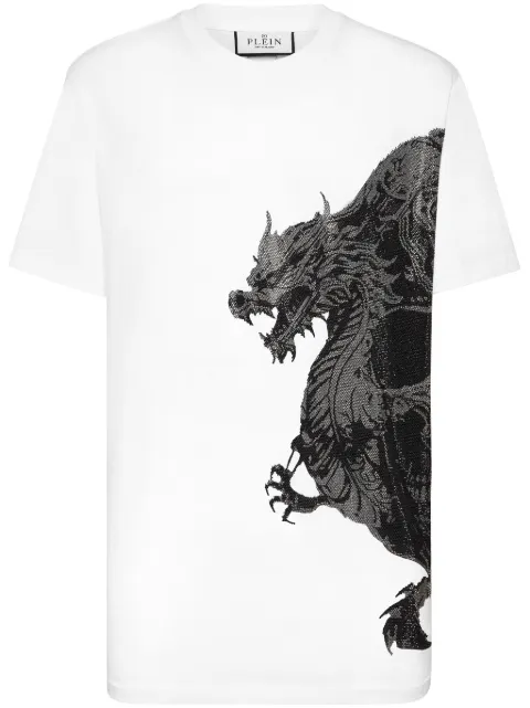 Philipp Plein Dragon Skull T-shirt