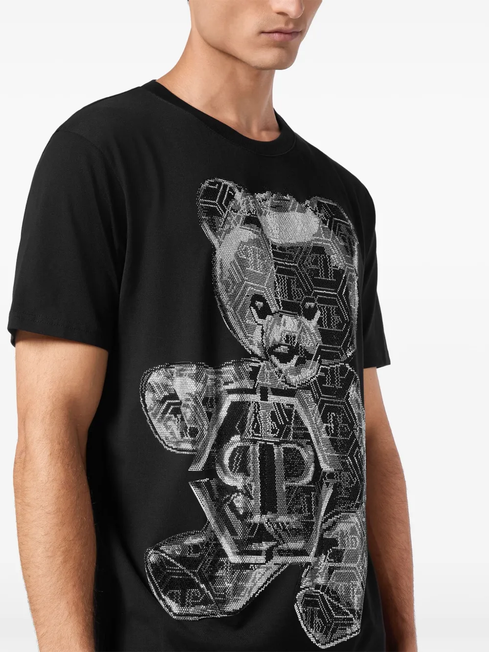 Philipp plein t shirt teddy bear online