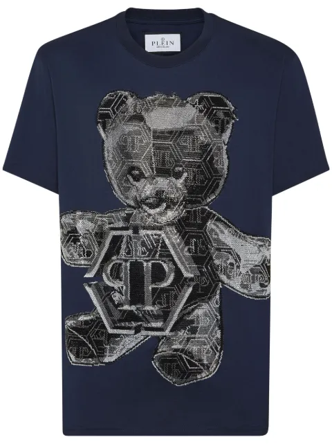 Philipp Plein Stones Teddy Bear T-shirt