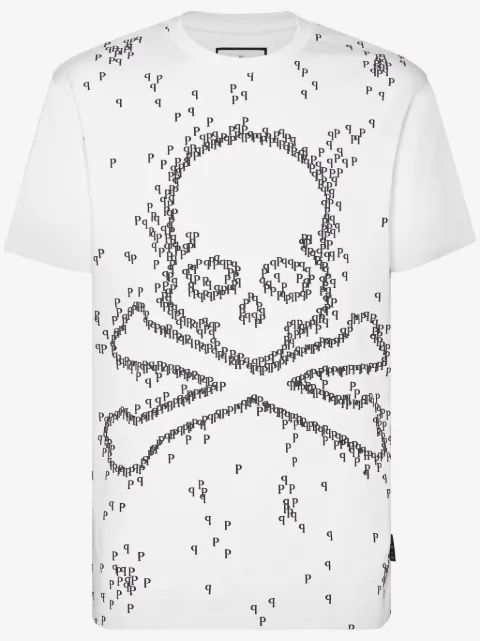 Philipp Plein Skull&Bones cotton t-shirt