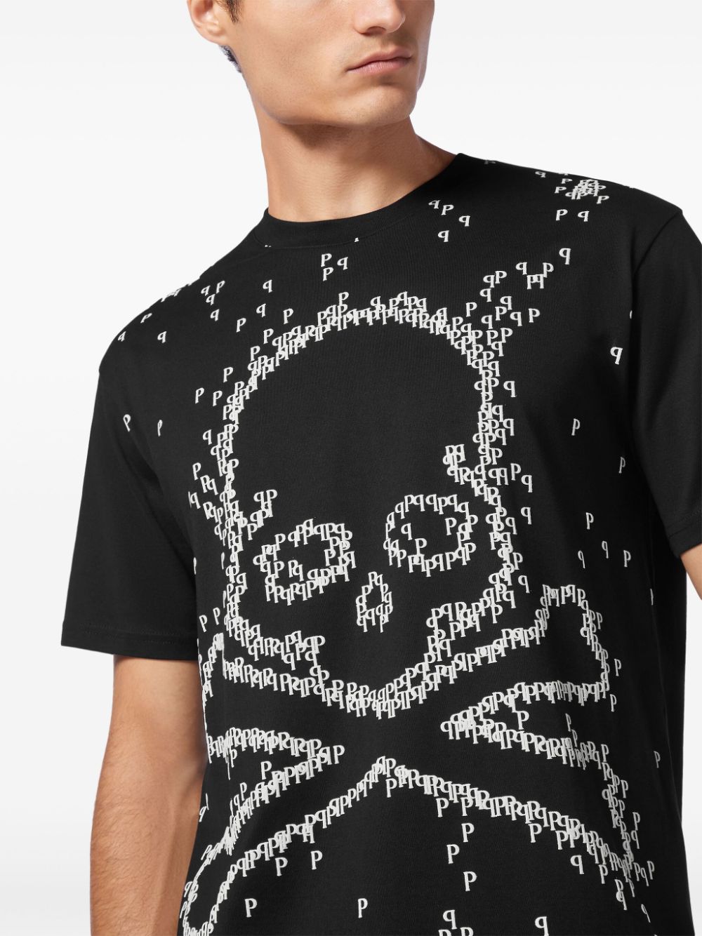 Philipp Plein Skull&Bones cotton t-shirt Men