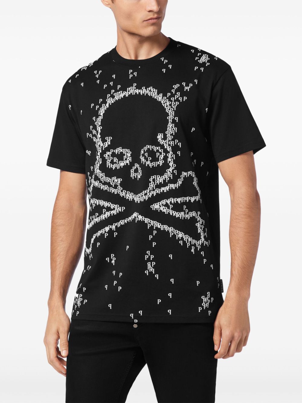 Philipp Plein Skull&Bones cotton t-shirt Men