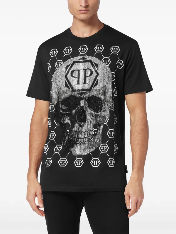 【新品未使用　限定品】Philippe Plein スカルプリント Tシャツ 楽天市場】フィリッププレイン PHILIPP PLEIN メンズ ライン