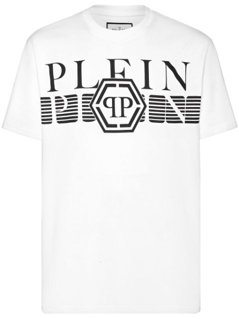 Philipp Plein logo print t-shirt Men