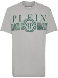 Philipp Plein logo print t-shirt - Grey