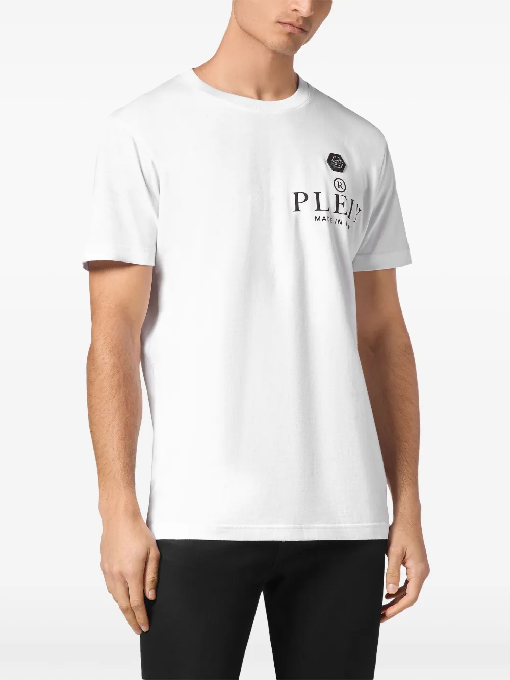 Philipp Plein T-shirt met logoprint Wit