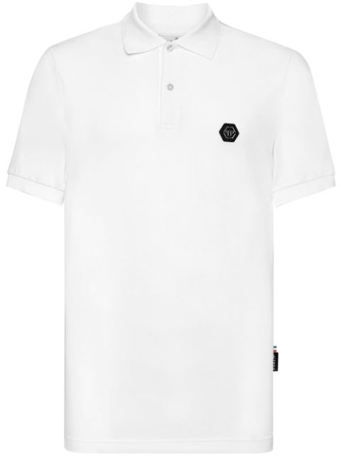 Philipp Plein Skull-print polo shirt Men