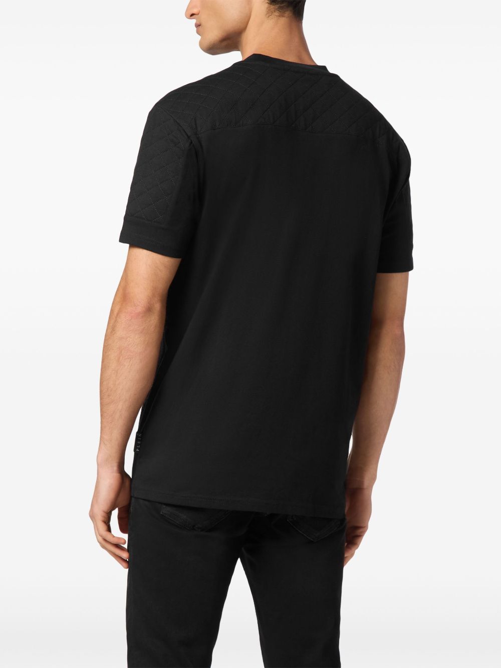 Philipp Plein zip-detail crew-neck T-shirt Men