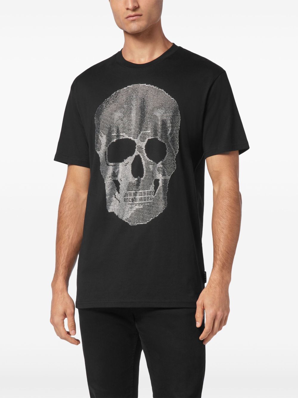 Philipp Plein rhinestone-embellished cotton t-shirt Men