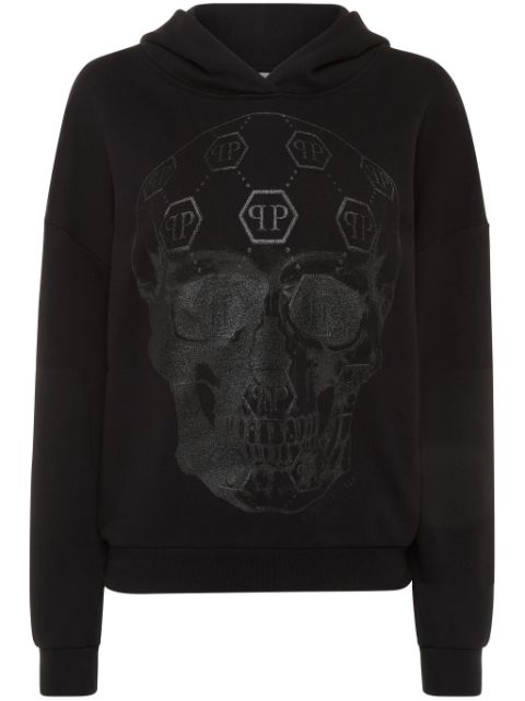 Philipp Plein Monogram Skull hoodie Women