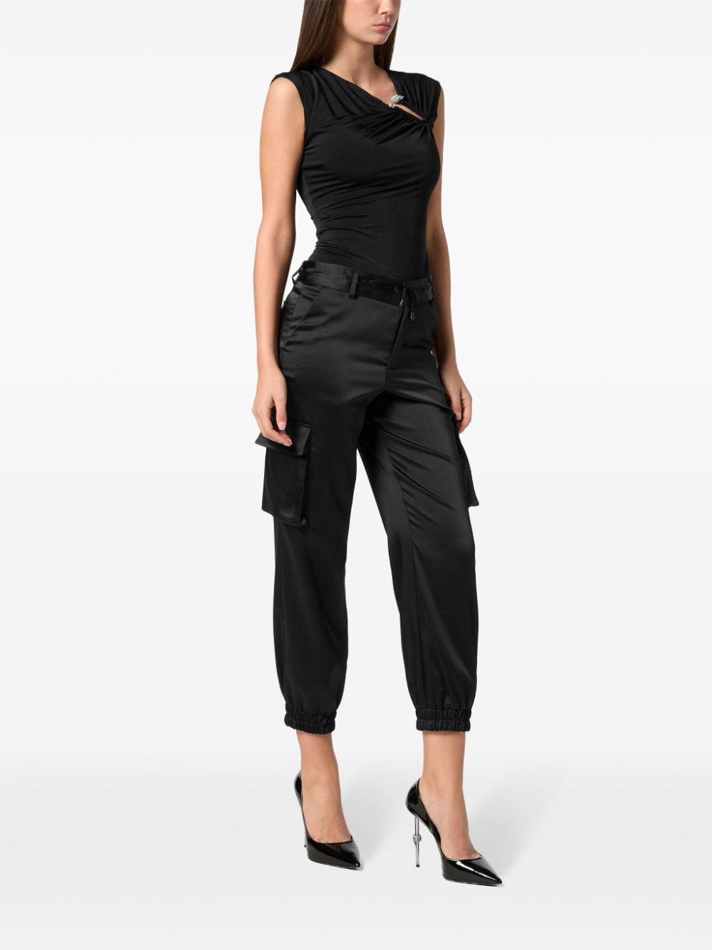 Philipp Plein Cargo broek - Zwart